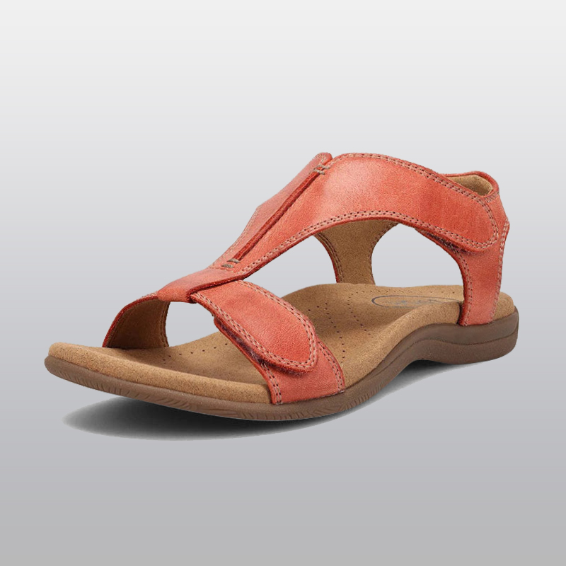 Women's Arch Support Flat Sandals-ABOXUN