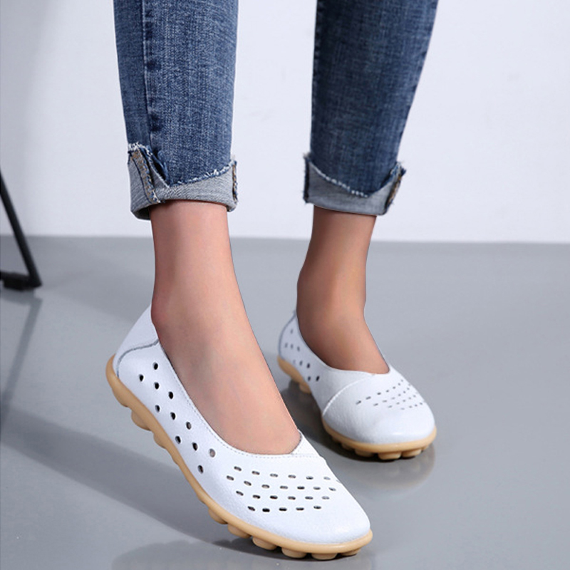 Ladies Flat Casual Sandals-ABOXUN