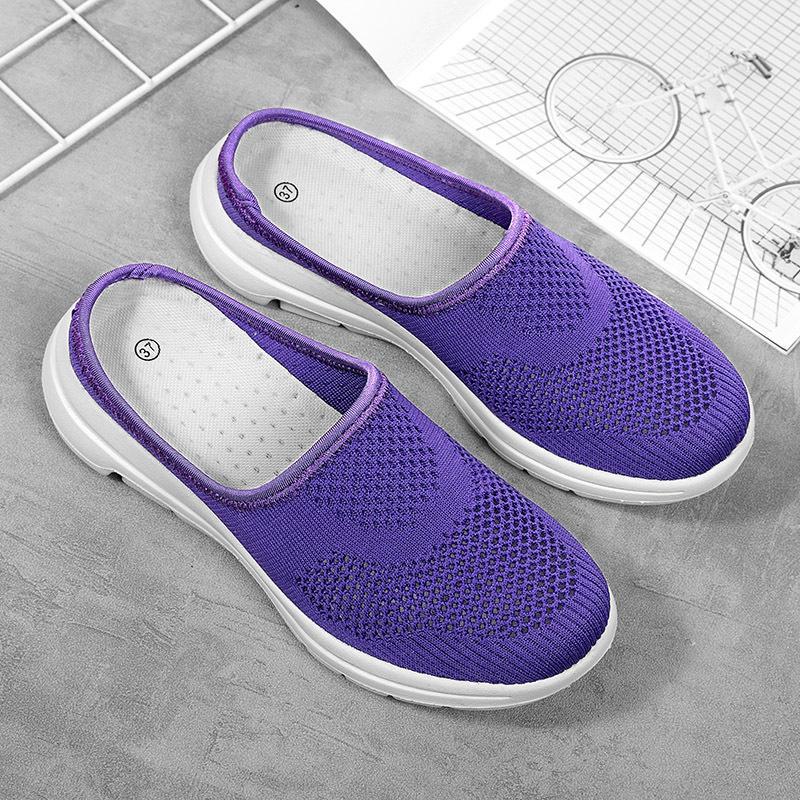 Women'S Flat-Bottom Non-Slip Slippers Baotou Slippers-ABOXUN