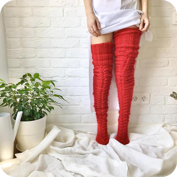 🔥LAST DAY 49% OFF🔥Comfiest Thigh Highs-ABOXUN