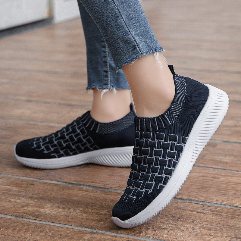 women's casual mesh breathable sneakers-ABOXUN