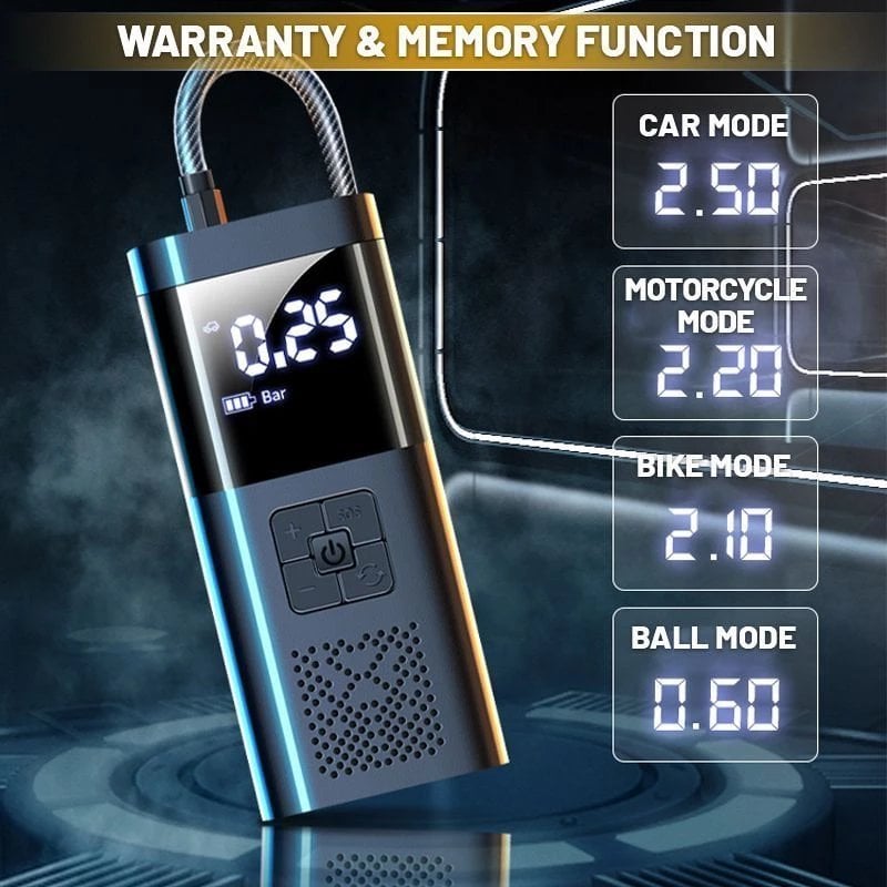 🔥Last Day Promotion 49% OFF -Mini Portable Car Air Compressor