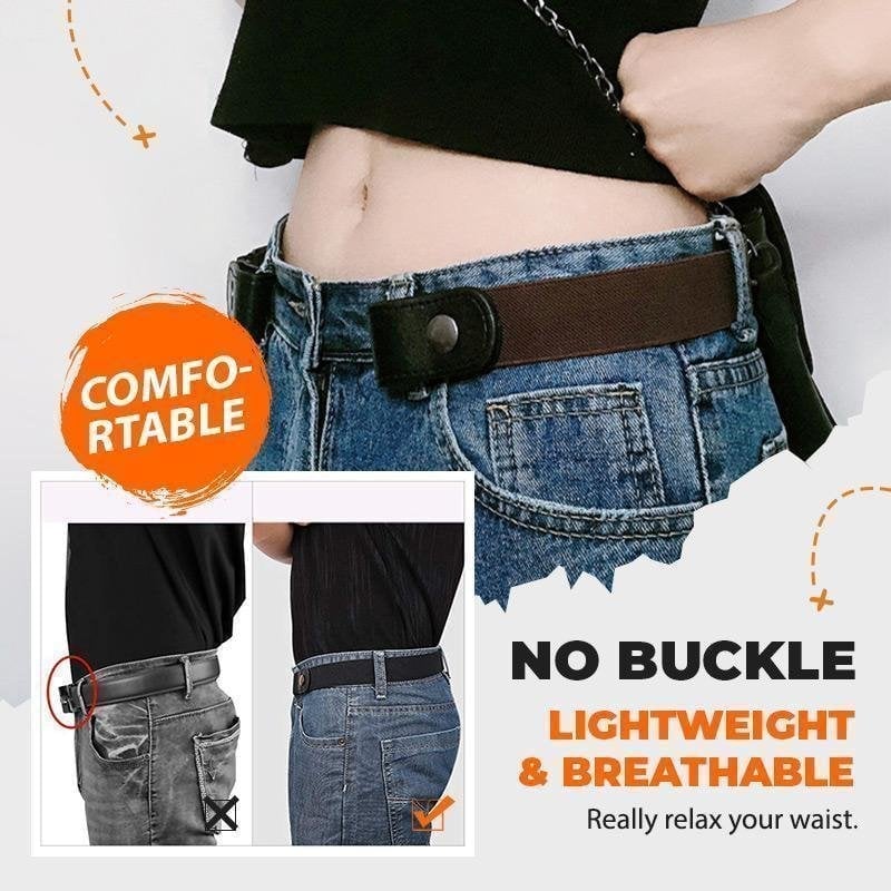 🔥(Last Day  48% OFF)🔥2023 - Buckle-free Invisible Elastic Waist Belts