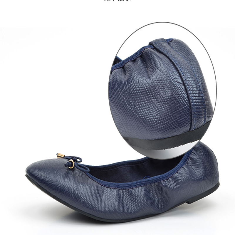 Women's Pointed-Toe Ballet Flat-ABOXUN