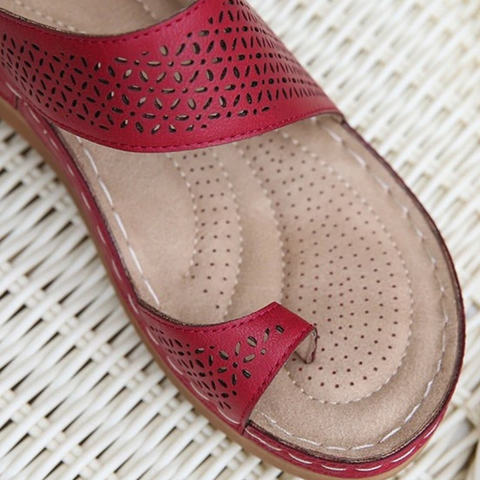 Women's Arch Support Flip Flops Orthopedic Sandals-ABOXUN