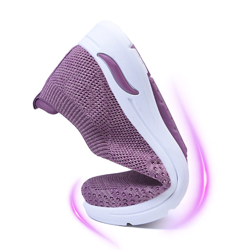 Summer Breathable Mesh Slip-On Flat Sneakers-ABOXUN