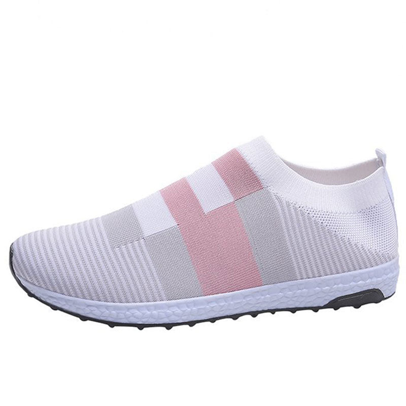 Women Breathable Platform Flats Bunion Corrector Slip On Shoes-ABOXUN