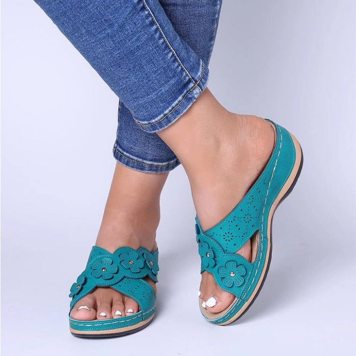 Summer Ladies Casual Beach Sandals-ABOXUN