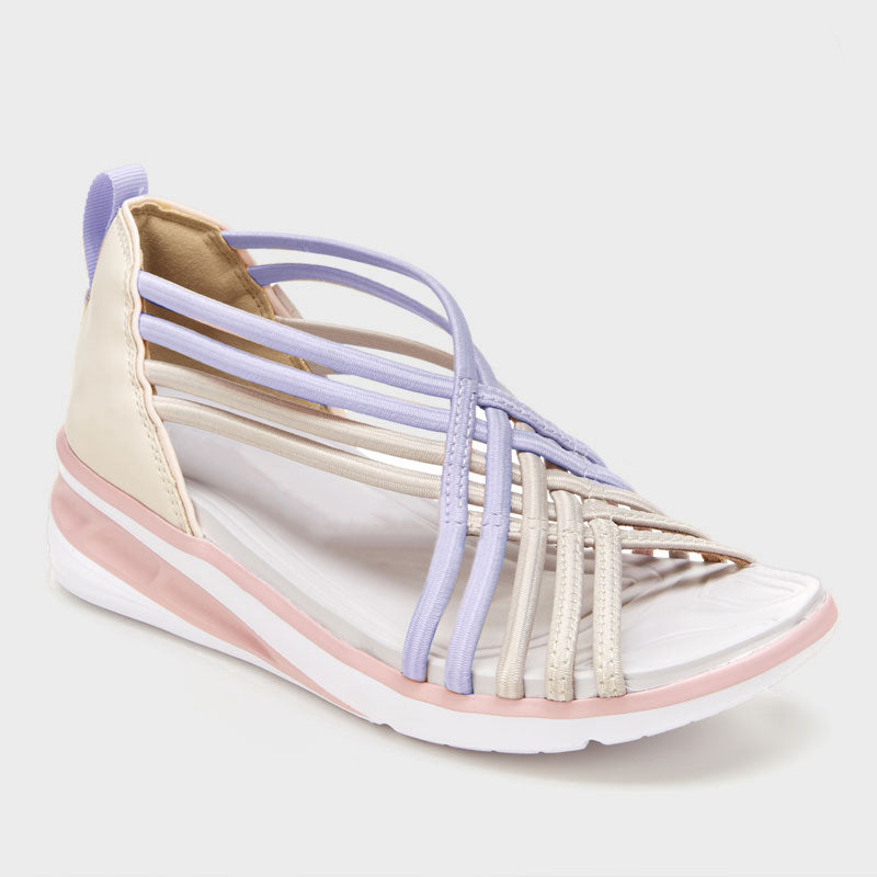 Low-cut breathable sports braided fish mouth shoes Roman women's sandals-ABOXUN