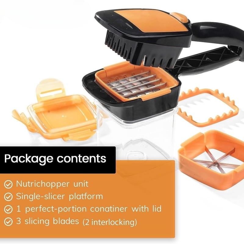 ☑️5 in 1 vegetable cutting machine