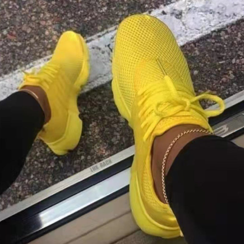 2022 Women's Fall Casual Lace-Up Mesh Shoes-ABOXUN