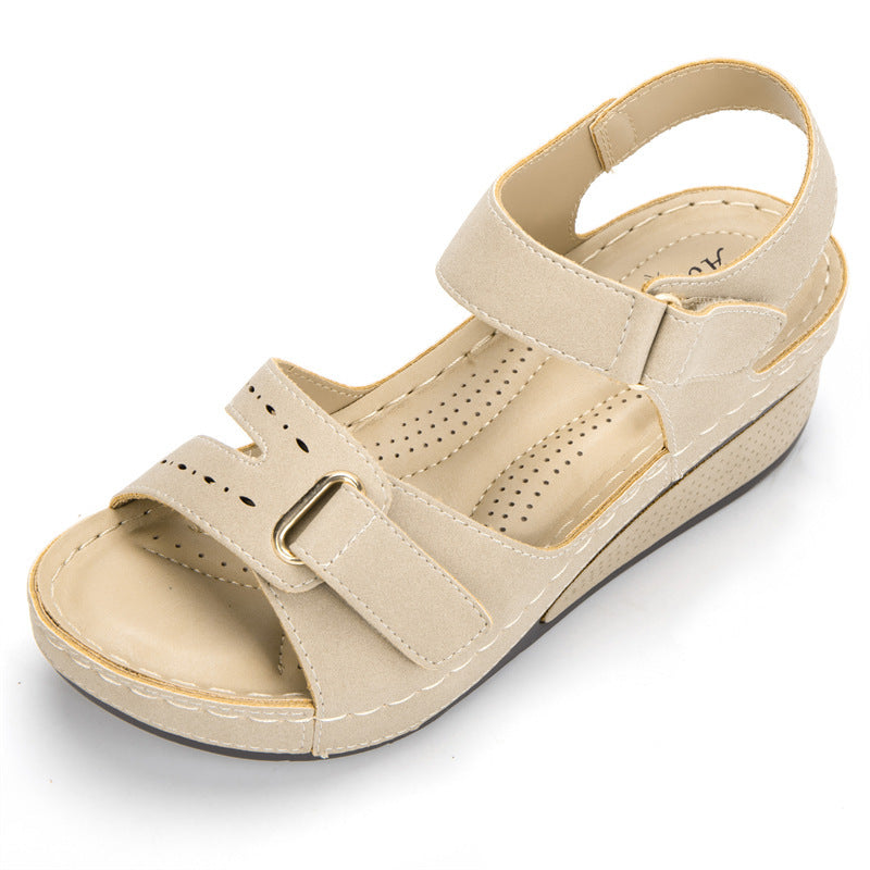 Ladies Thick Sole Non-Slip Comfortable Sandals-ABOXUN