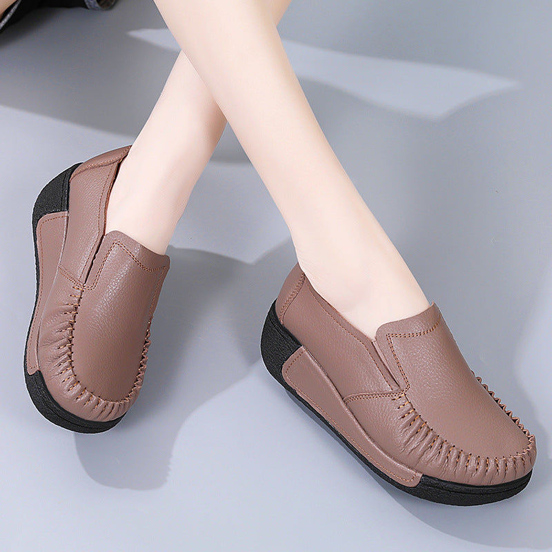 Women's Winter Comfort Elastic Platform Shoes-ABOXUN