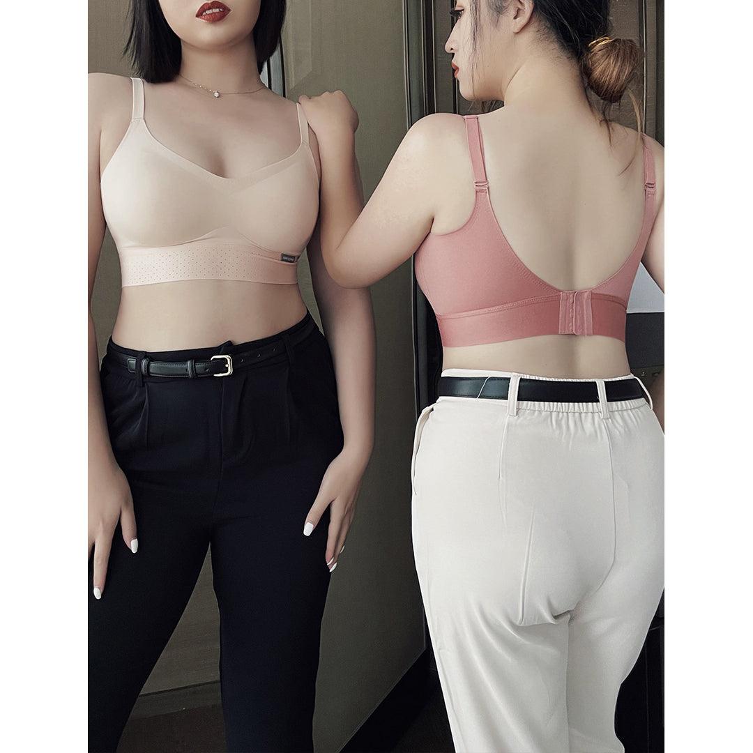 3/4 Cup Breathable Seamless Sexy  Bra-ABOXUN