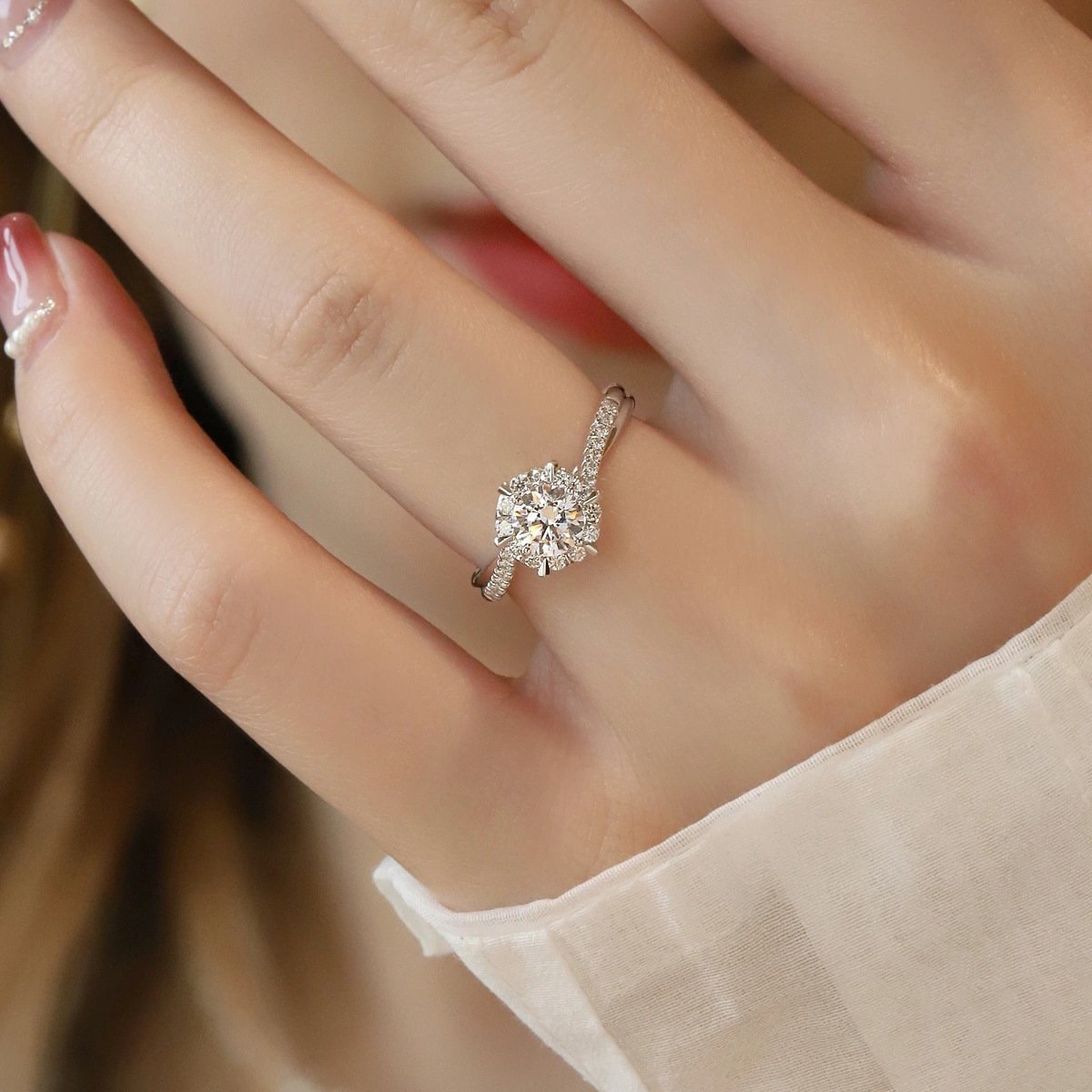 🔥Last Day 49% OFF💕Moissanite from the Stars Ring-👩Mother & Daughter👧