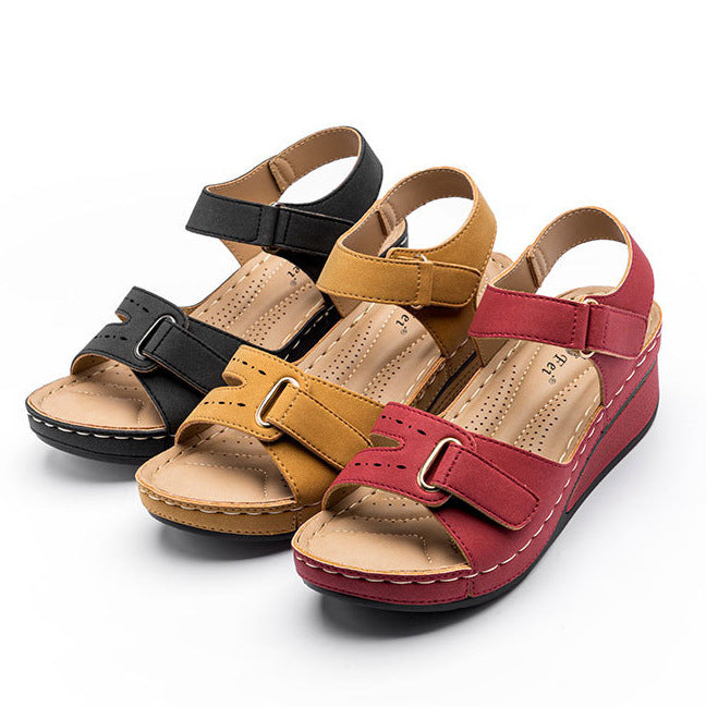 Ladies Thick Sole Non-Slip Comfortable Sandals-ABOXUN
