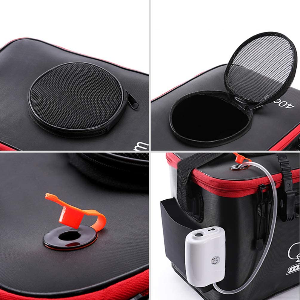 🎁Semi-Annual Sale-30% OFF🐠Foldable Waterproof Fishing Bucket-Live Fish Container