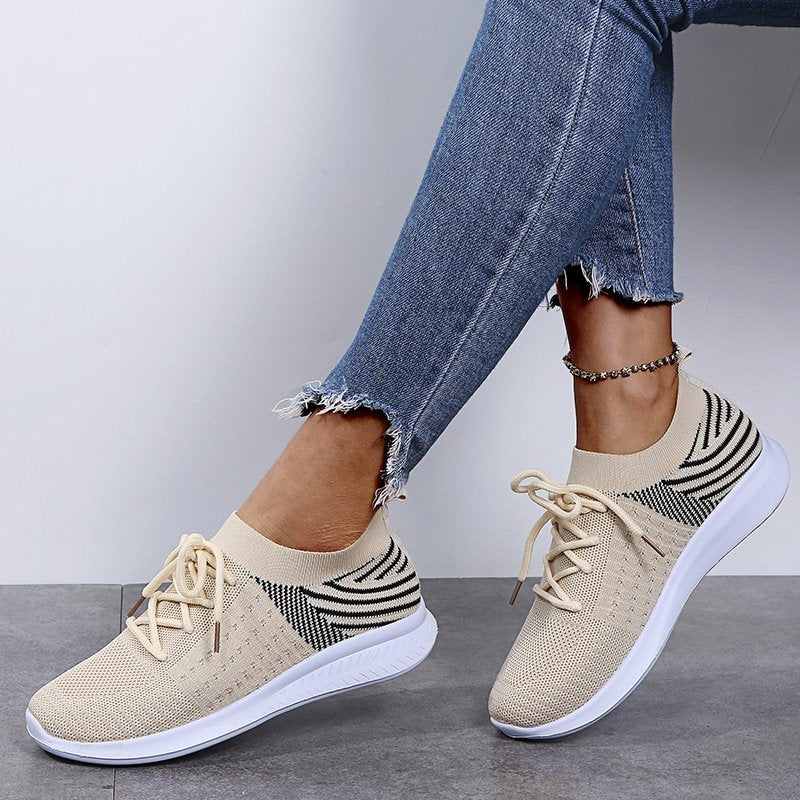 Fall Breathable Mesh Women's Sneakers-ABOXUN