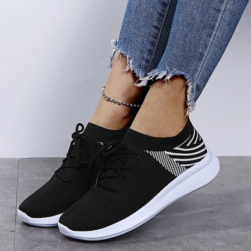 Fall Breathable Mesh Women's Sneakers-ABOXUN