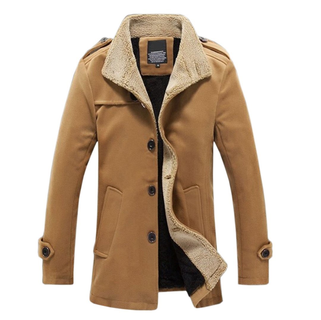 Pollogie Woolen Autumn Jacket-ABOXUN