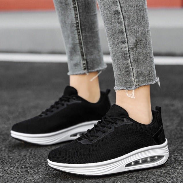 Grishay - Lace-up Walking Shoes for Women-ABOXUN