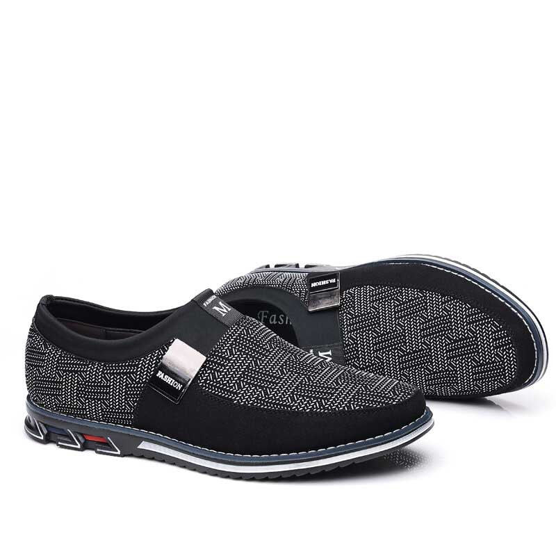 Men leather shoes-ABOXUN