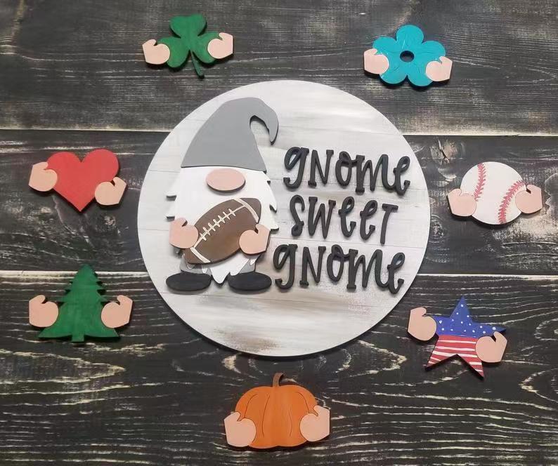 🔥50% OFF🔥Cute Gnome Door Hanger - 2022 New Year Sale🔥-ABOXUN