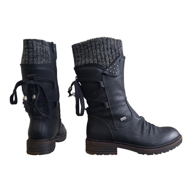 Grishay Women's Fashion Casual Boots-ABOXUN