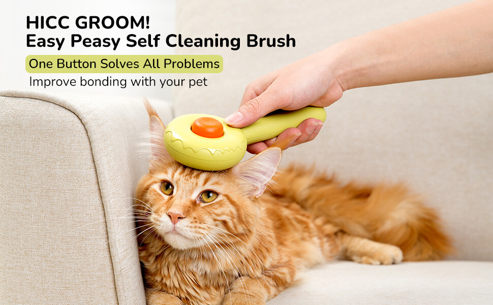 HICC GROOM! Pet hair brush