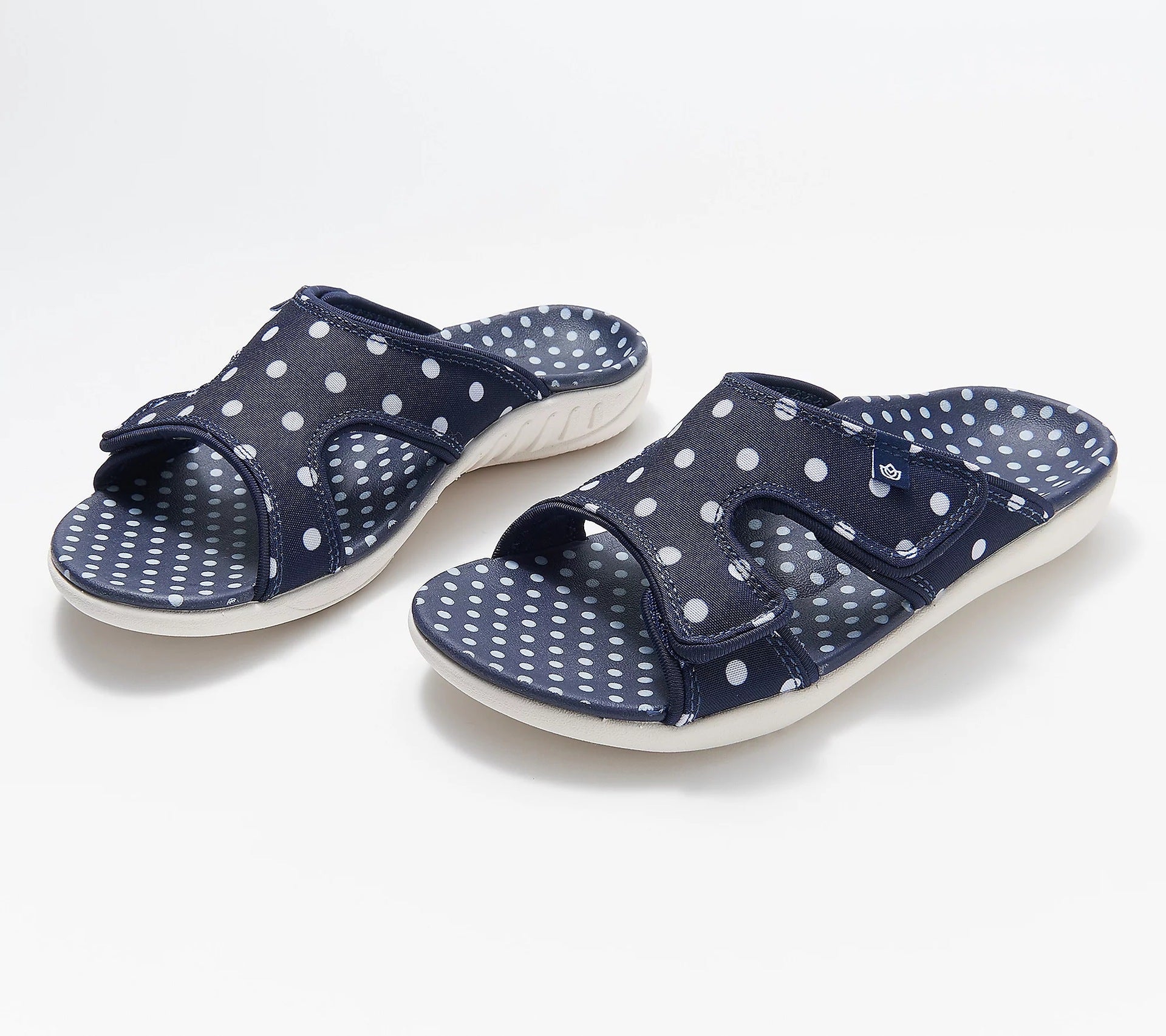 Summer new flat arched Velcro casual beach shoes-ABOXUN