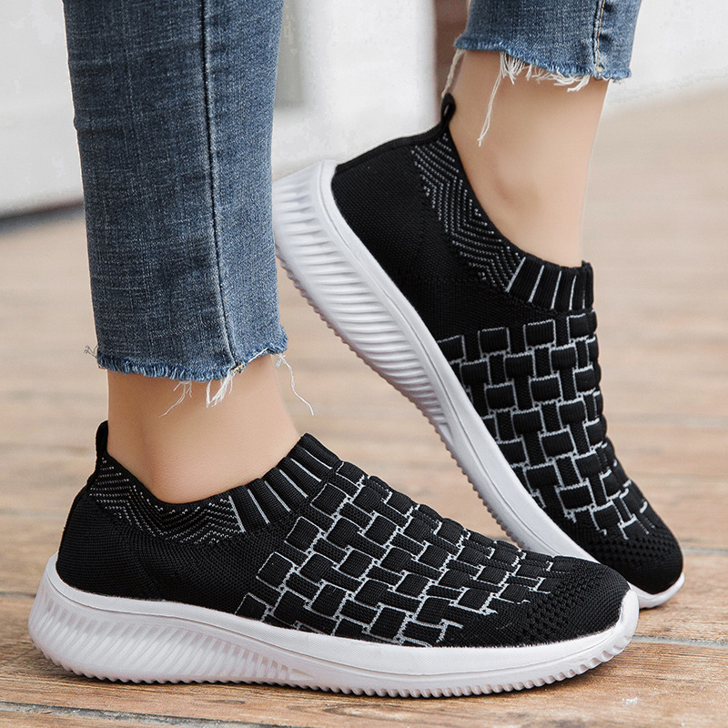 women's casual mesh breathable sneakers-ABOXUN
