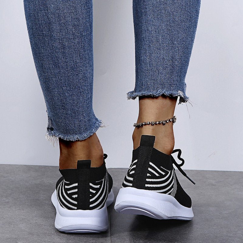 Fall Breathable Mesh Women's Sneakers-ABOXUN
