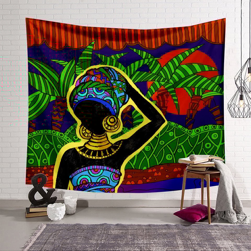 🎁Africa Style Wall Hanging Blanket  ( 49% OFF Today )-ABOXUN