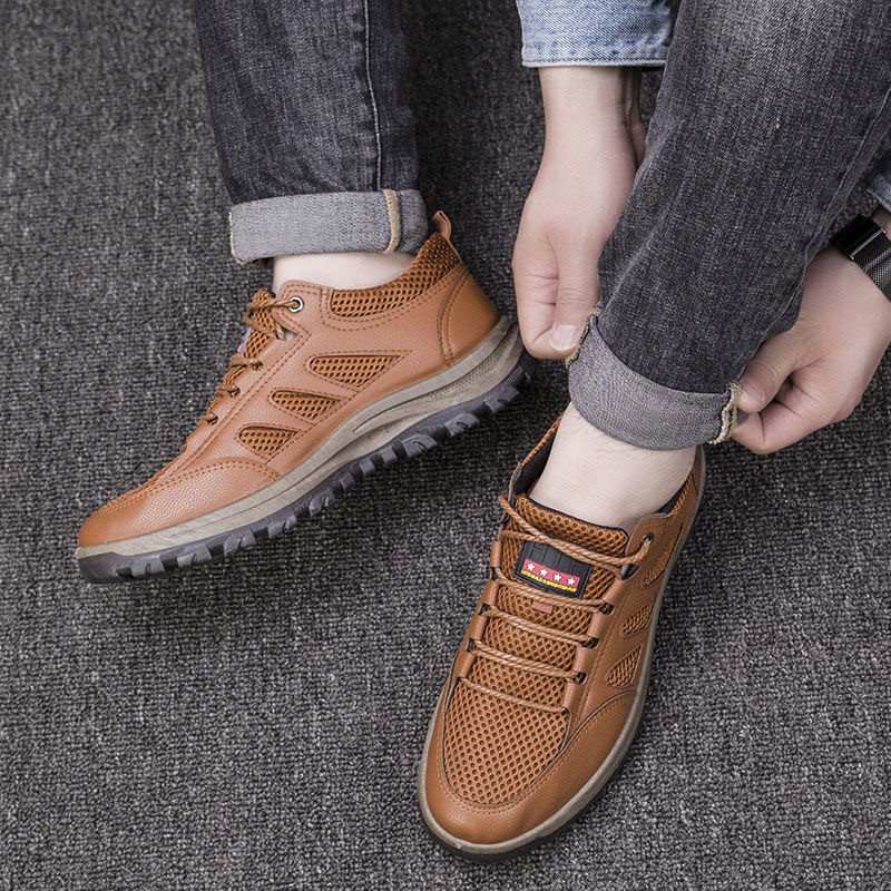 🔥ON THIS WEEK SALE 70% OFF🔥Men's outdoor breathable walking shoes（Buy 2 For Free Shipping）-ABOXUN