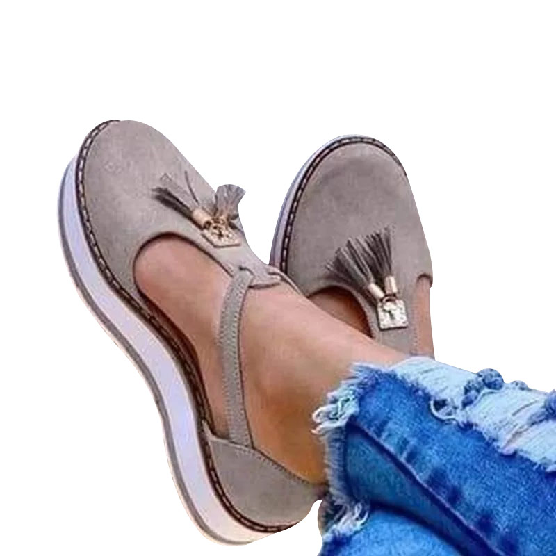 Women's Casual Tassel Shoes-ABOXUN