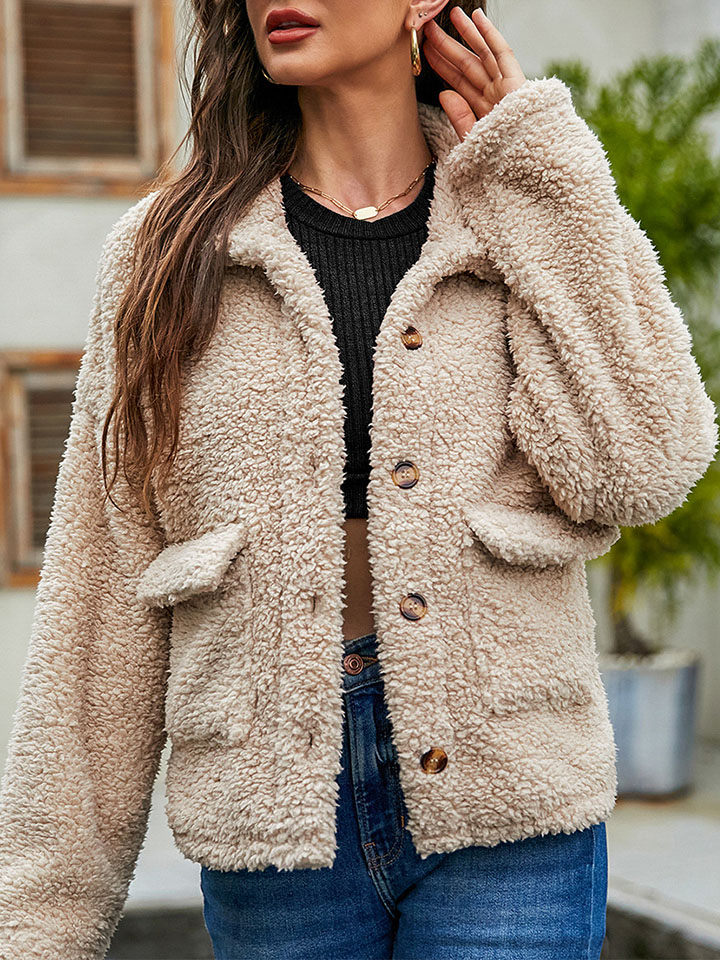 Women's Fashion Loose Fur Coat-ABOXUN