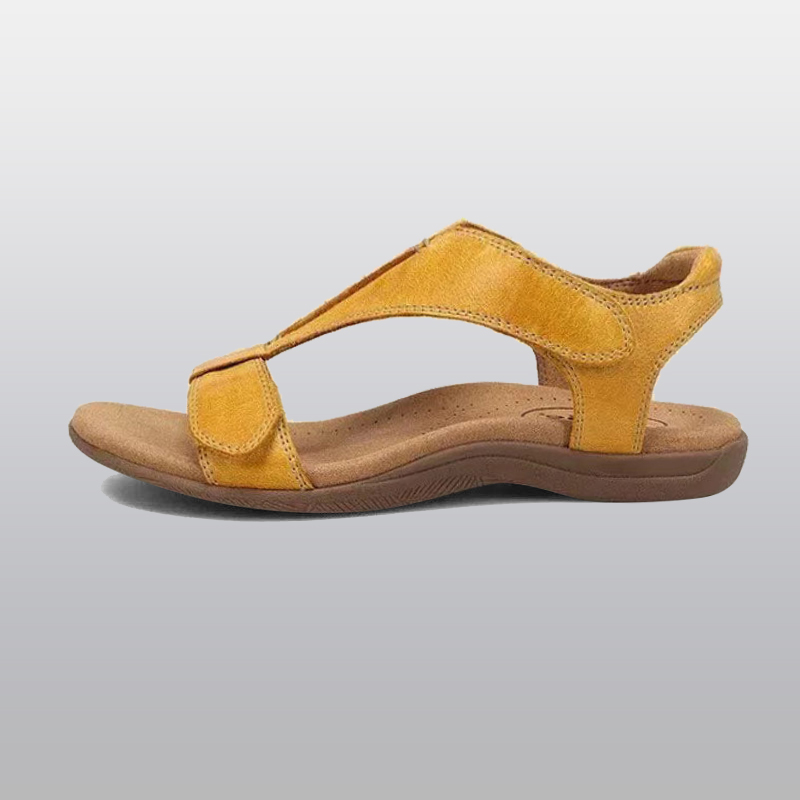 Women's Arch Support Flat Sandals-ABOXUN