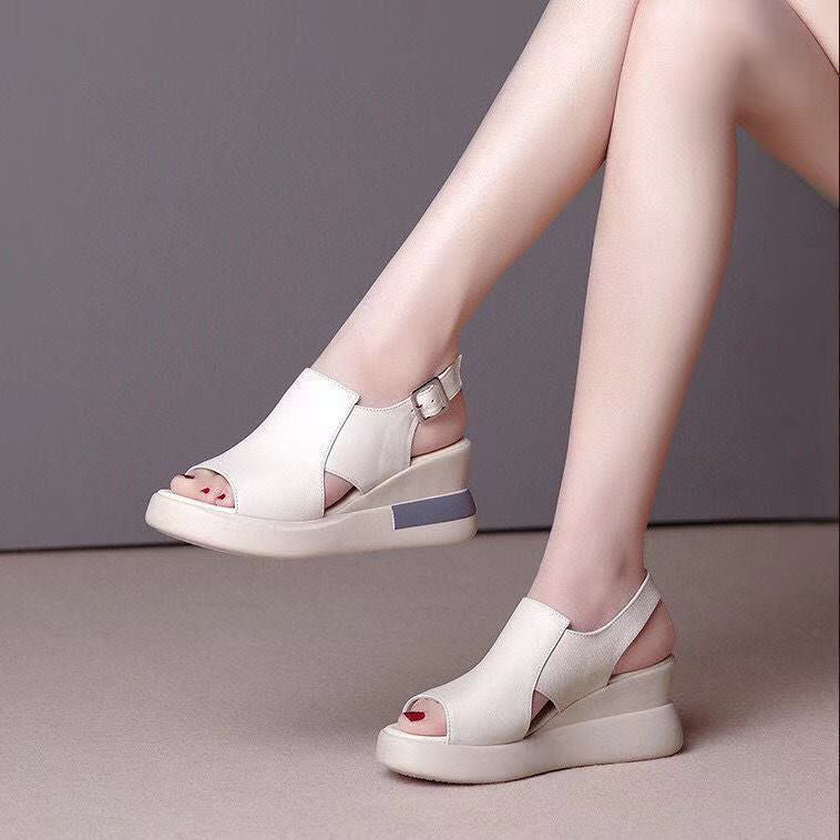 2022 summer new wedge fashion sandals-ABOXUN