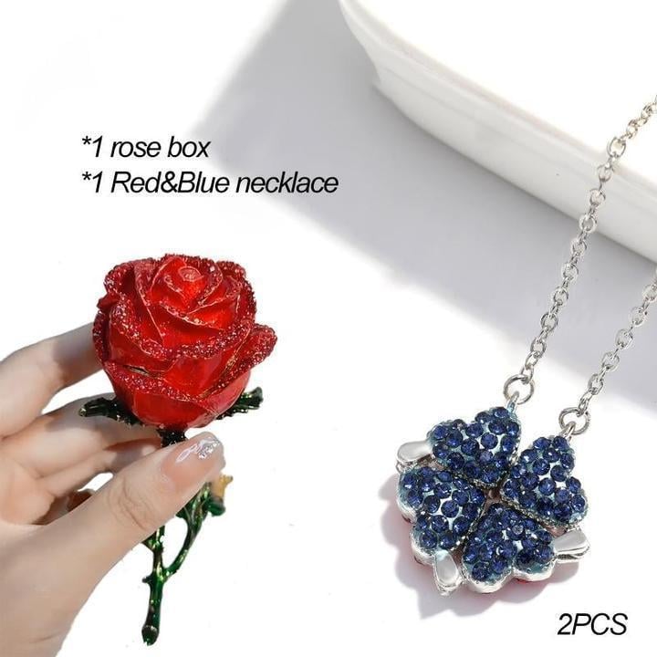 Magic Lucky Four Leaf Clover Necklace