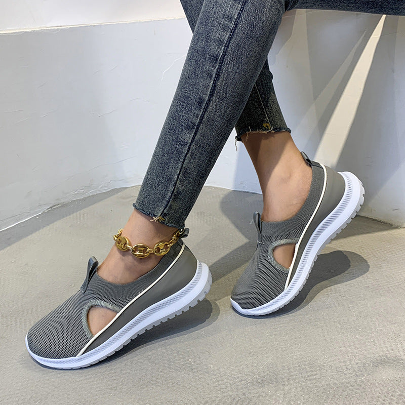 New autumn casual women's breathable shoes-ABOXUN