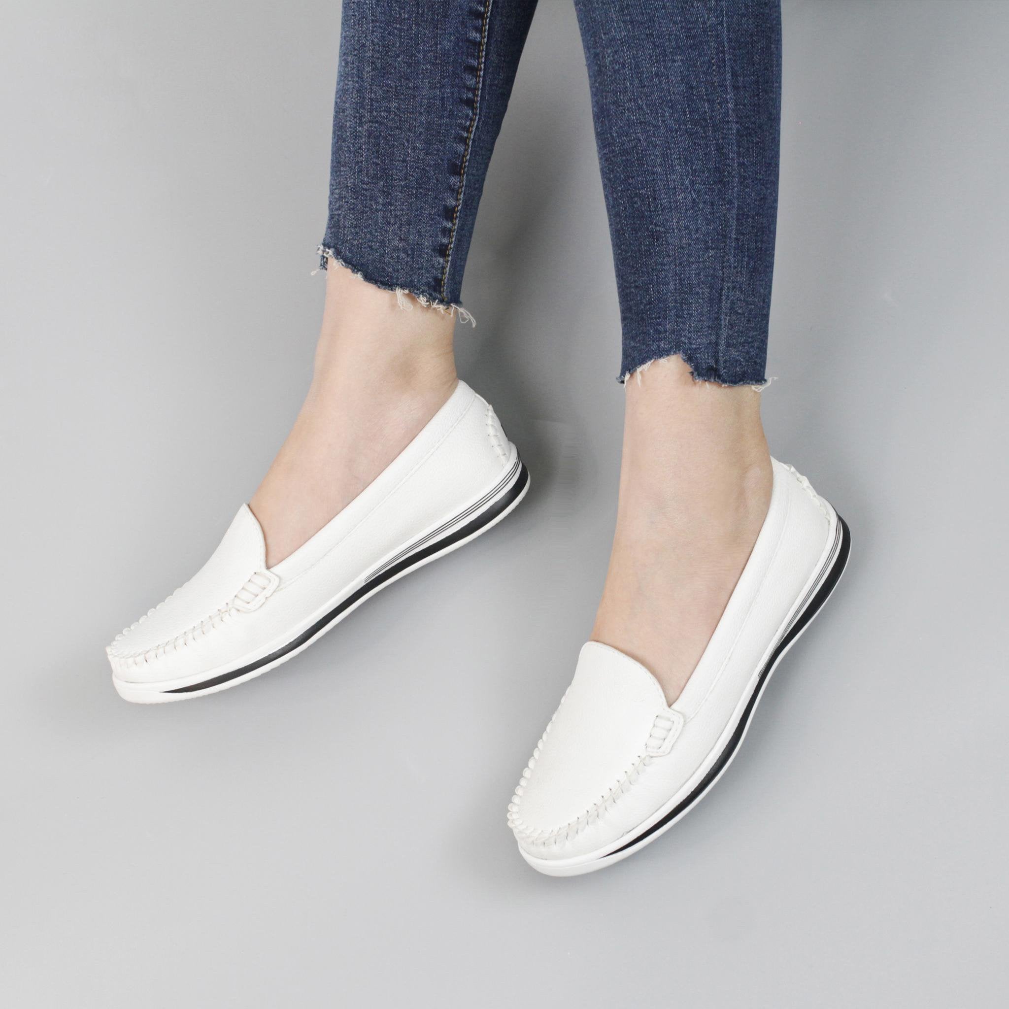 Women's Comfy Orthotic Loafers-ABOXUN