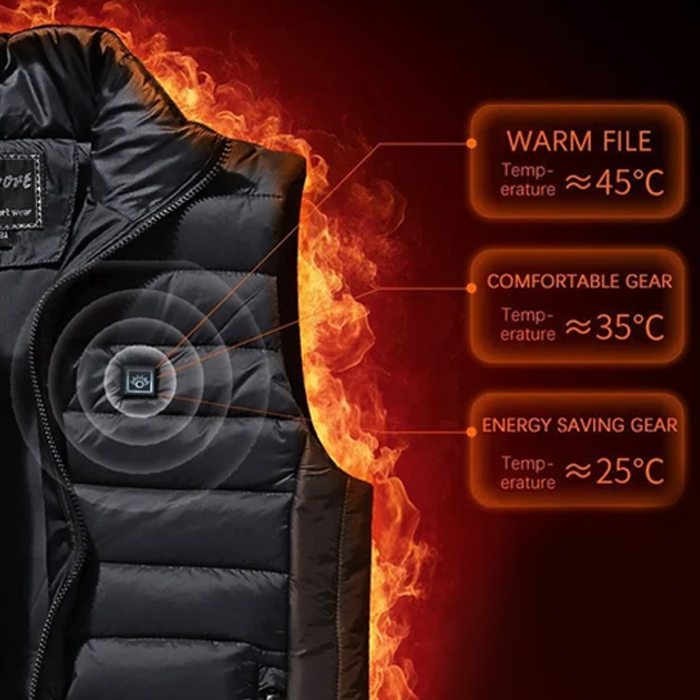 🔥2022 New Unisex Warming Heated Vest 🔥-ABOXUN