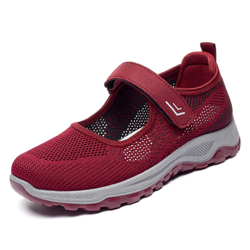 Breathable Lightweight Fly Women Running Shoes-ABOXUN