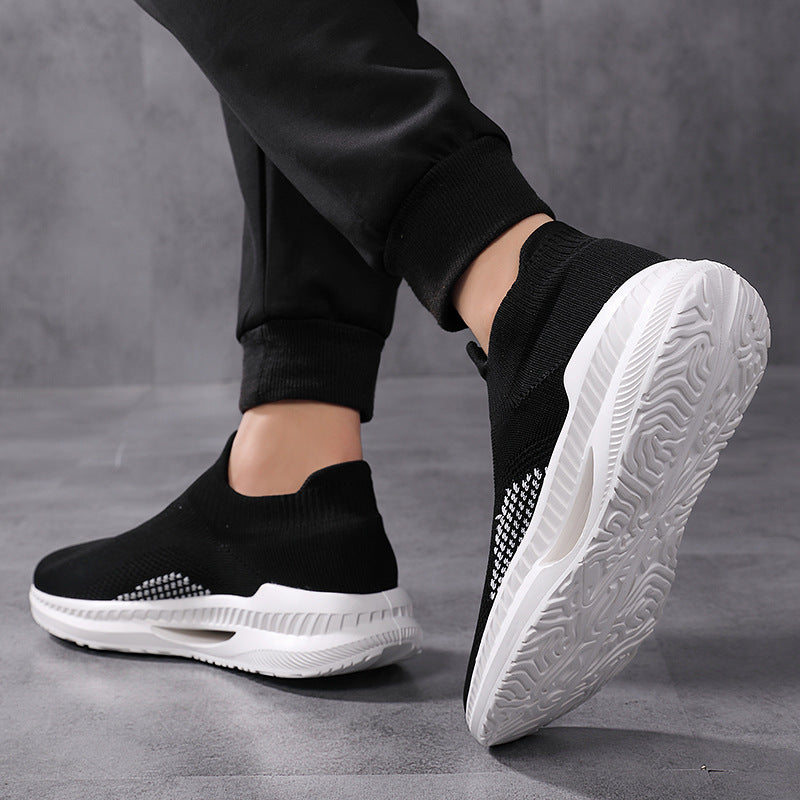 Women's Flyknit Breathable Non-Slip Casual Sneakers-ABOXUN