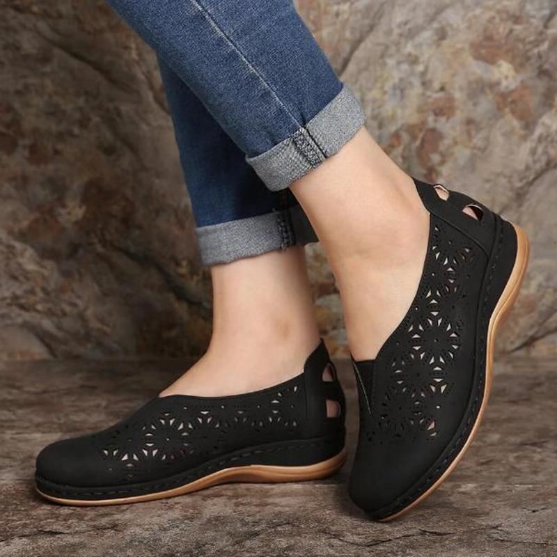 Women's Elastic Orthopaedic Shoes-ABOXUN