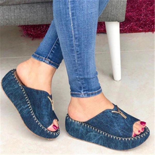 Women's Trendy Comfortable Platform Sandals-ABOXUN