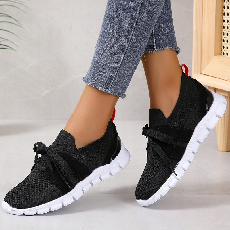 Knitted Mesh Ultralight Tennis Sneakers-ABOXUN