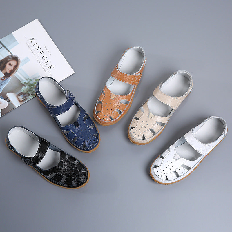 Split Casual Sandals-ABOXUN