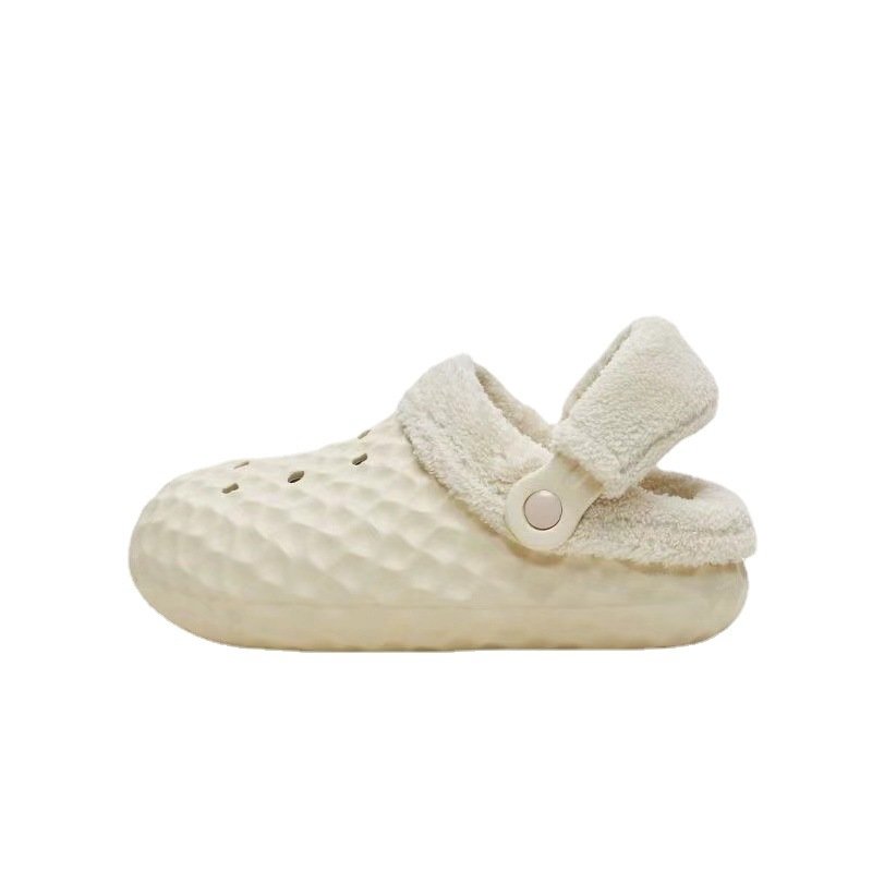 Removable Outer Wear Non-slip Waterproof Cotton Slippers-ABOXUN