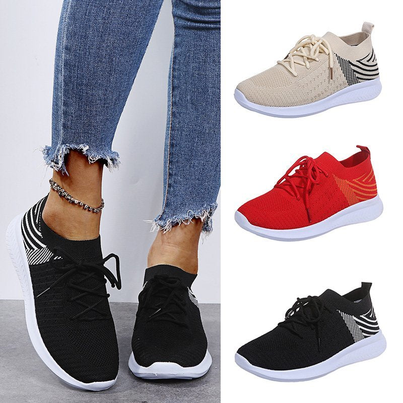Fall Breathable Mesh Women's Sneakers-ABOXUN